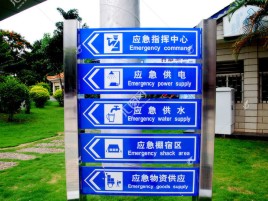 华安标识导向系统设计需要掌握的四大元素