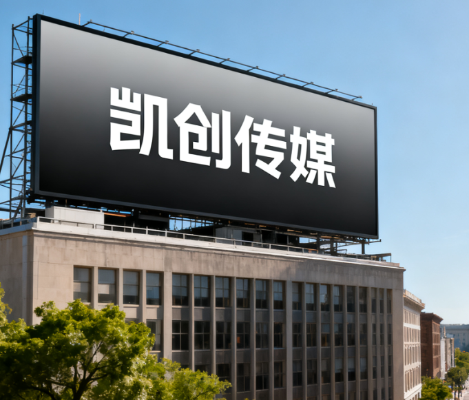 华安户外广告牌的设计与制作