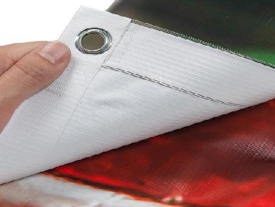 华安喷绘和刀刮布的工艺区别。