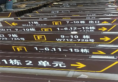 华安广告标识中，常见的几种安装方式。